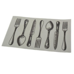 Mata 30x45cm sztućce prostokątna 2